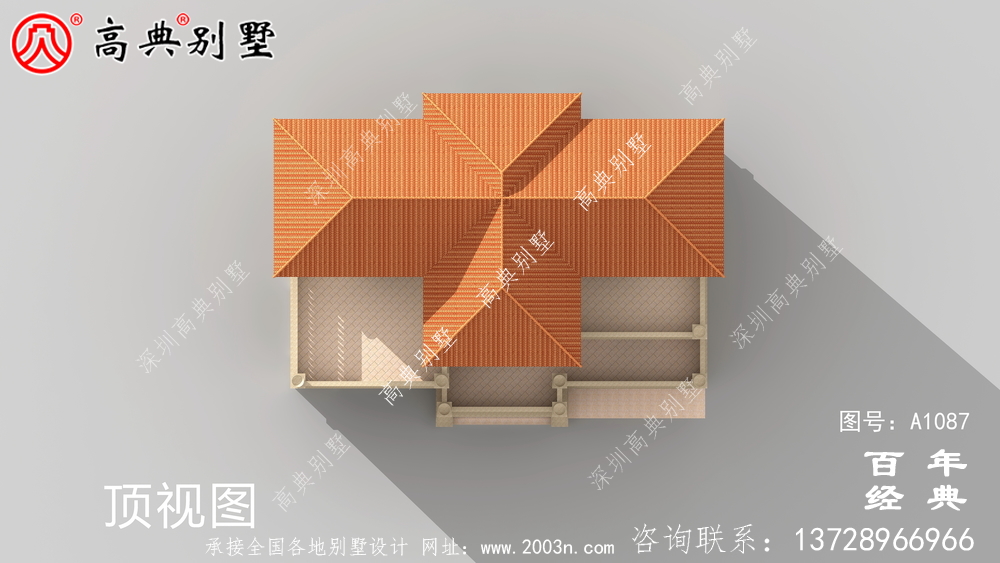 新农村建设三层复式住宅别墅设计图纸及效果图