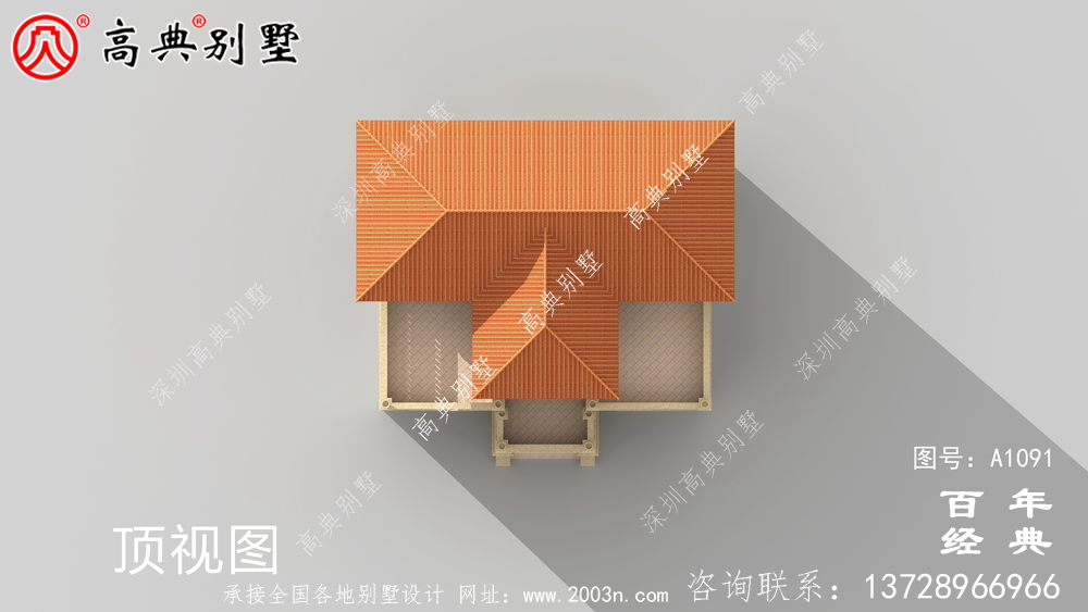 独栋简欧三层别墅设计图纸推荐,外观低调大气