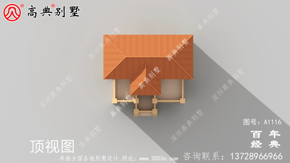 大客厅欧式三层别墅房屋设计图,含外型造型设计图