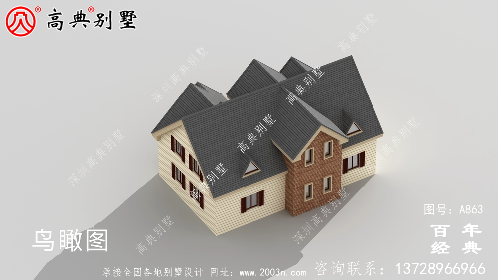 一楼乡村别墅设计家庭图纸,占地约146平方米,