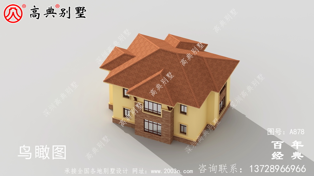 20万乡村一层半小洋房图,建造别墅设计方案强烈