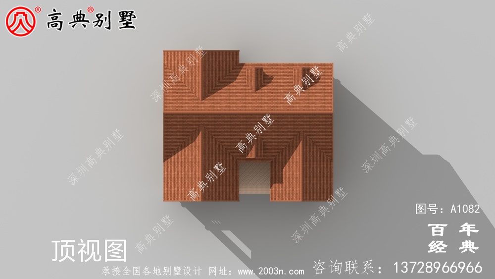 一层农村建造别墅设计方案强烈推荐,含外型照