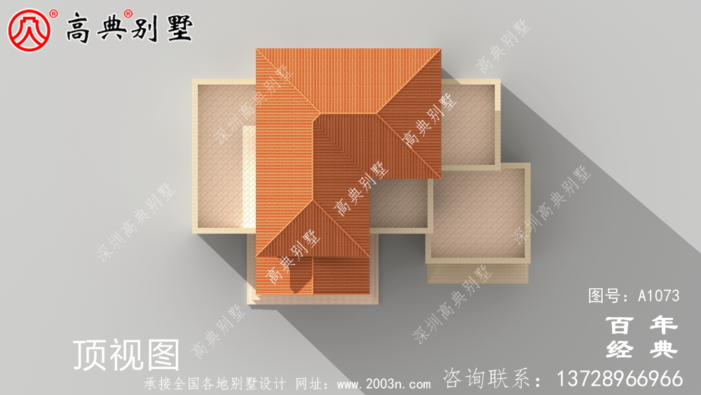 乡村三层楼房设计图，简欧风格经典大气