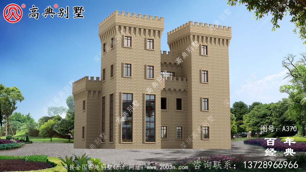 四層農(nóng)村自建別墅設(shè)計(jì)，功能設(shè)計(jì)豐富完整