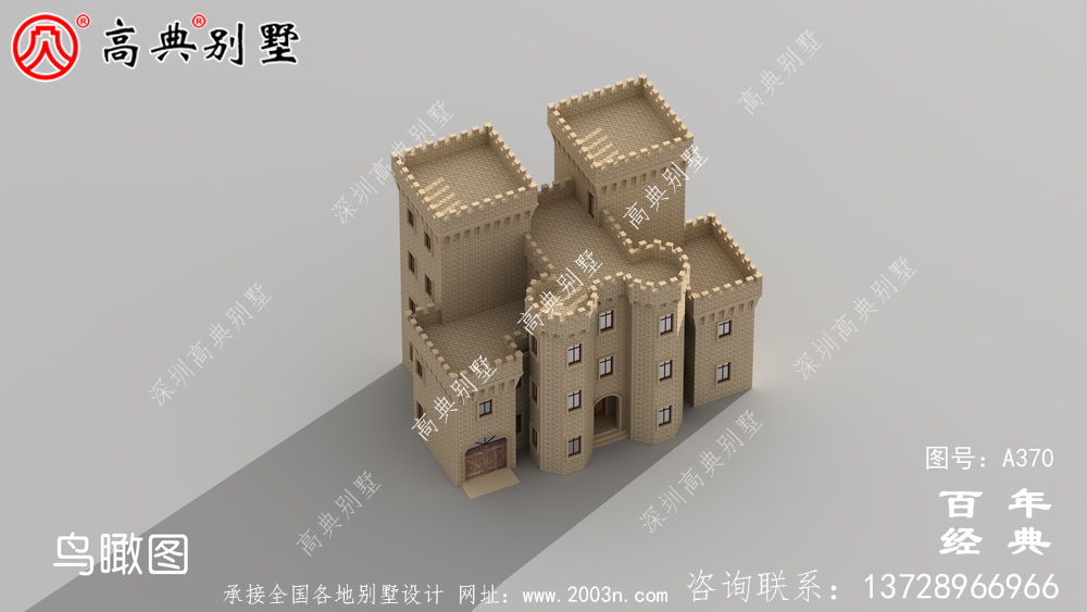 四層農(nóng)村自建別墅設(shè)計(jì)，功能設(shè)計(jì)豐富完整