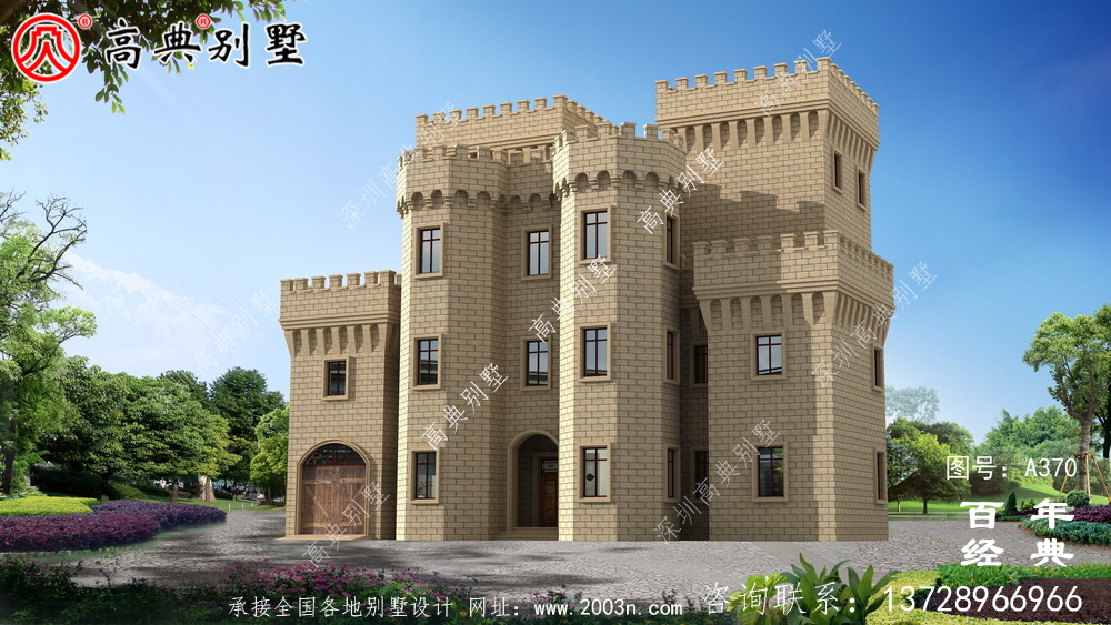 四層農(nóng)村自建別墅設(shè)計(jì)，功能設(shè)計(jì)豐富完整