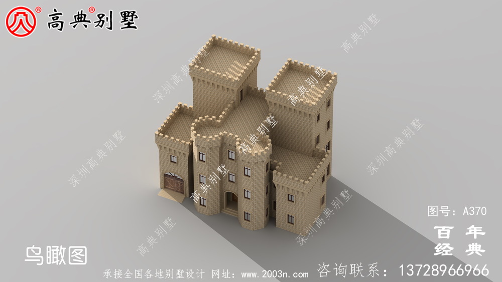 四層農(nóng)村自建別墅設(shè)計(jì)，功能設(shè)計(jì)豐富完整