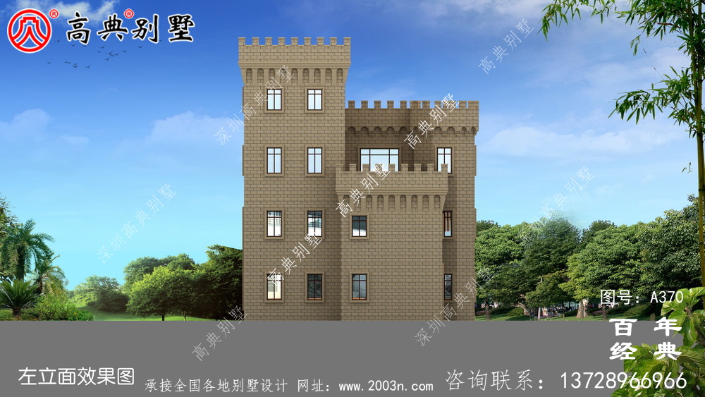 四層農(nóng)村自建別墅設(shè)計(jì)，功能設(shè)計(jì)豐富完整