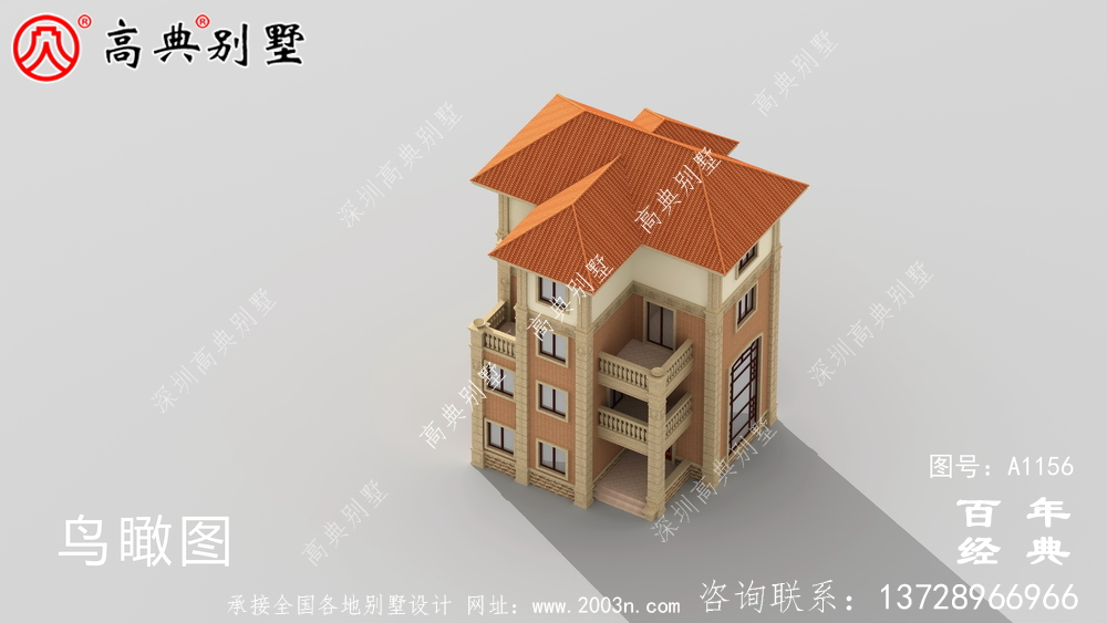 四樓簡易新農(nóng)村房屋設(shè)計(jì)圖紙，成本低廉，適合農(nóng)村建設(shè)
