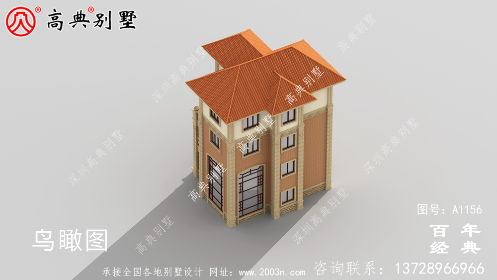 四樓簡易新農(nóng)村房屋設(shè)計(jì)圖紙，成本低廉，適合農(nóng)村建設(shè)