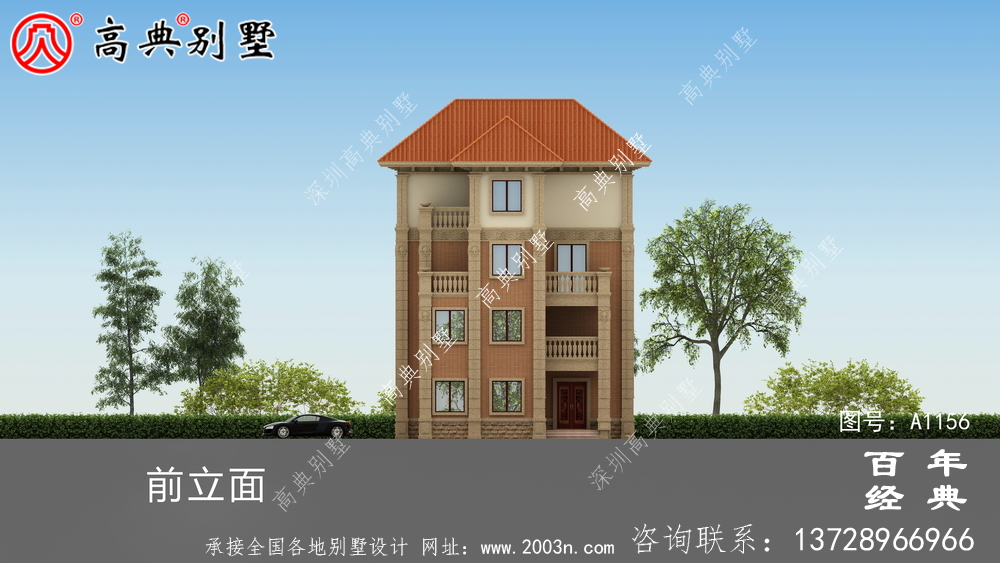 四樓簡易新農(nóng)村房屋設(shè)計(jì)圖紙，成本低廉，適合農(nóng)村建設(shè)
