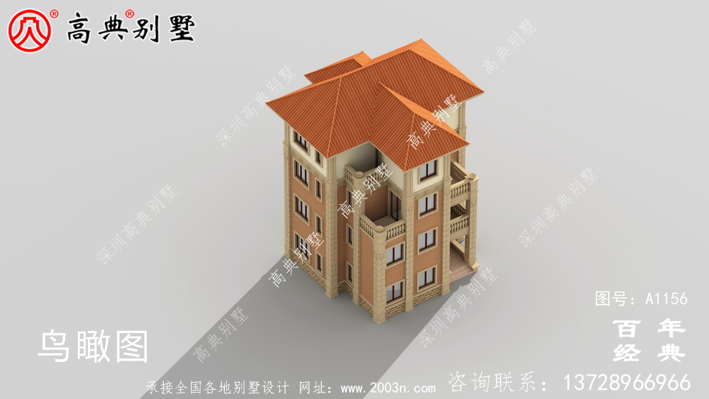 四樓簡易新農(nóng)村房屋設(shè)計(jì)圖紙，成本低廉，適合農(nóng)村建設(shè)