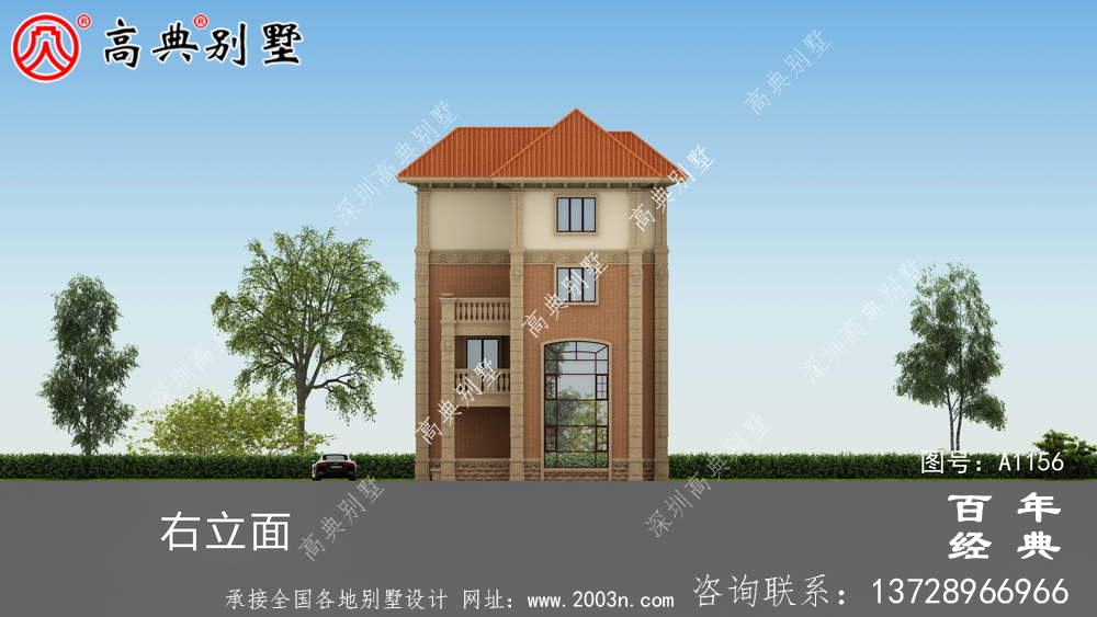 四樓簡易新農(nóng)村房屋設(shè)計(jì)圖紙，成本低廉，適合農(nóng)村建設(shè)