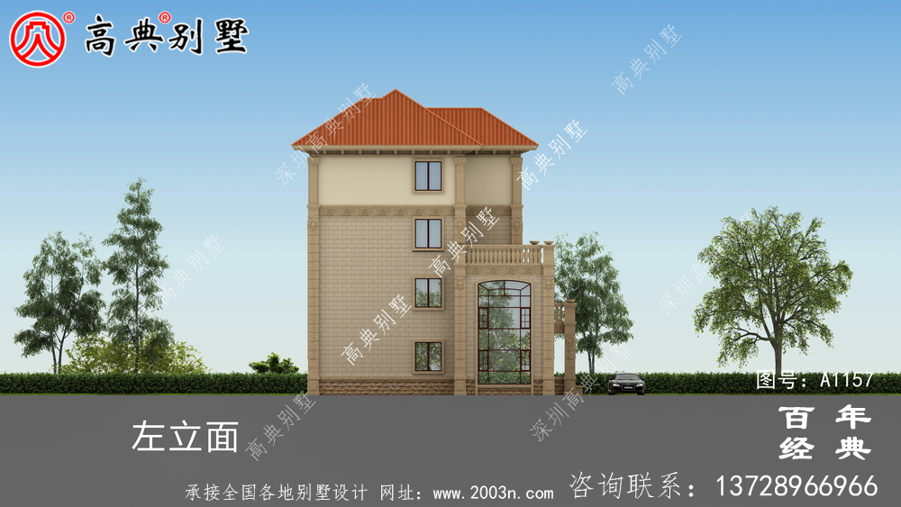 農村四層建筑設計圖，包括外觀圖，推薦自建四層建筑使用