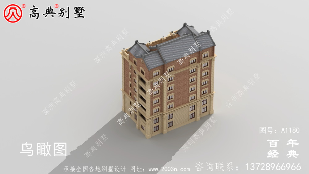 347平方米农村法式别墅设计,包括全套施工图