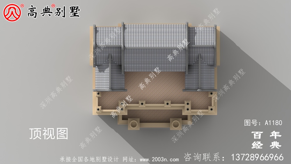 347平方米农村法式别墅设计,包括全套施工图