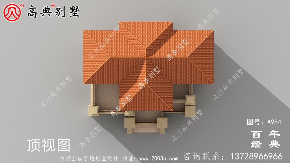 简单实用的五层农村自建住宅设计,面积159平方米。
