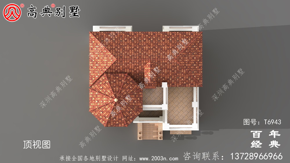 欧式五层别墅设计图纸及设计效果图,多个飘窗配阳台