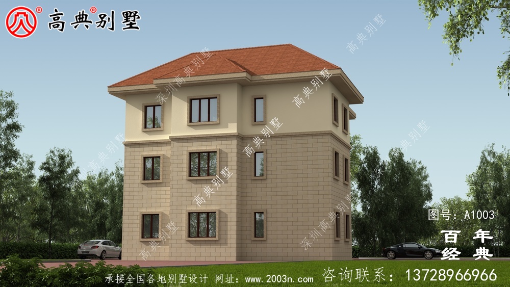 好看好用三层建造别墅设计图纸,极高的性价比高