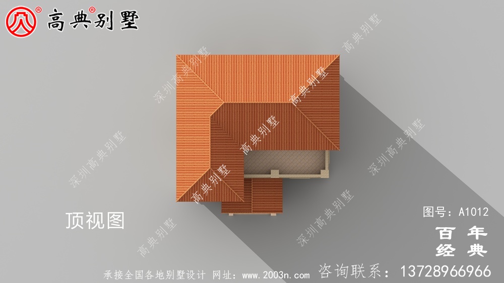 农村简欧三层住宅设计图纸、效果图+全套施工图