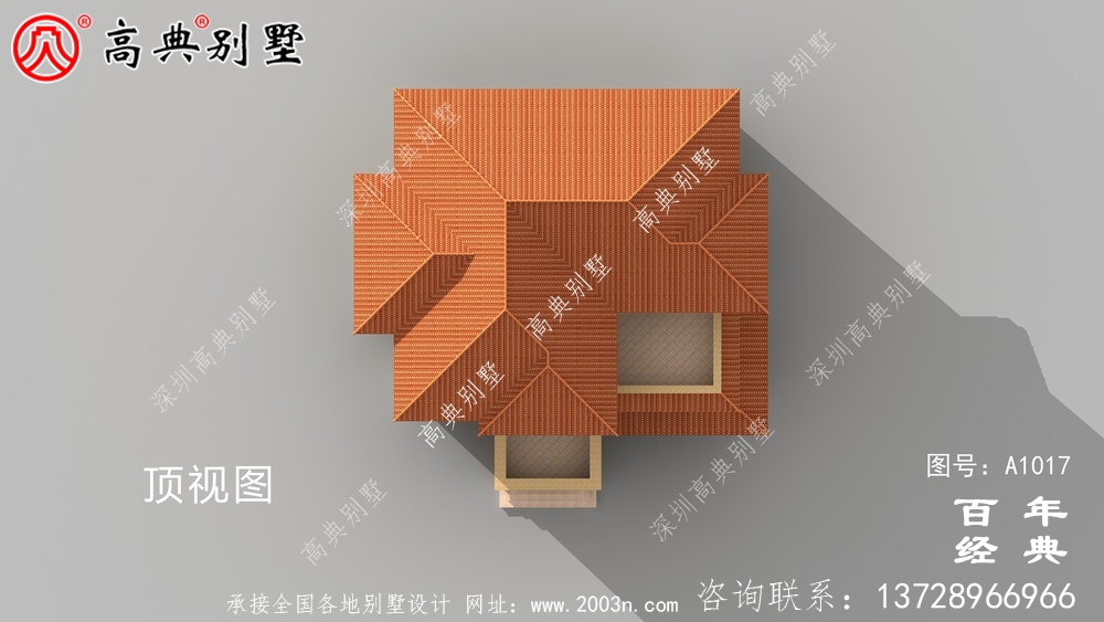 欧式风格的三层别墅设计图纸和效果图,选择农村自建