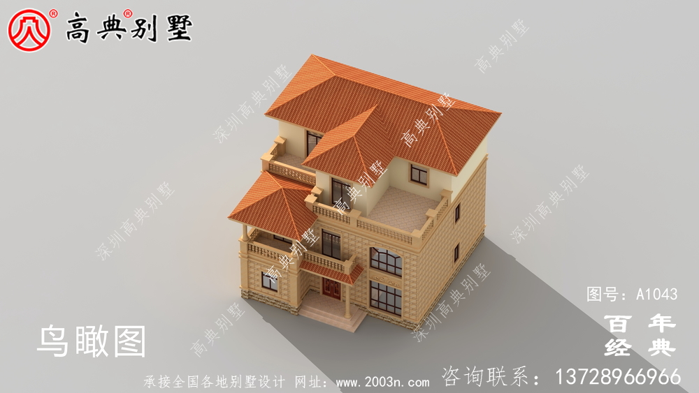 简欧风格148平方米三层房子设计图,复式设计户型极好