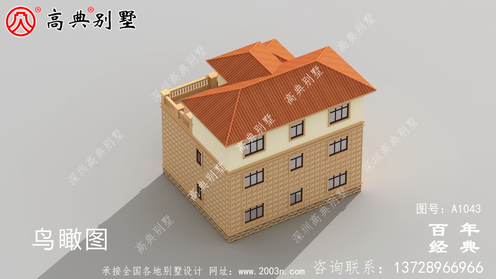 简欧风格148平方米三层房子设计图,复式设计户型极好