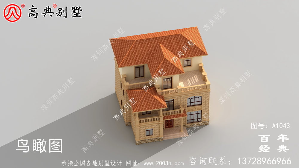 简欧风格148平方米三层房子设计图,复式设计户型极好
