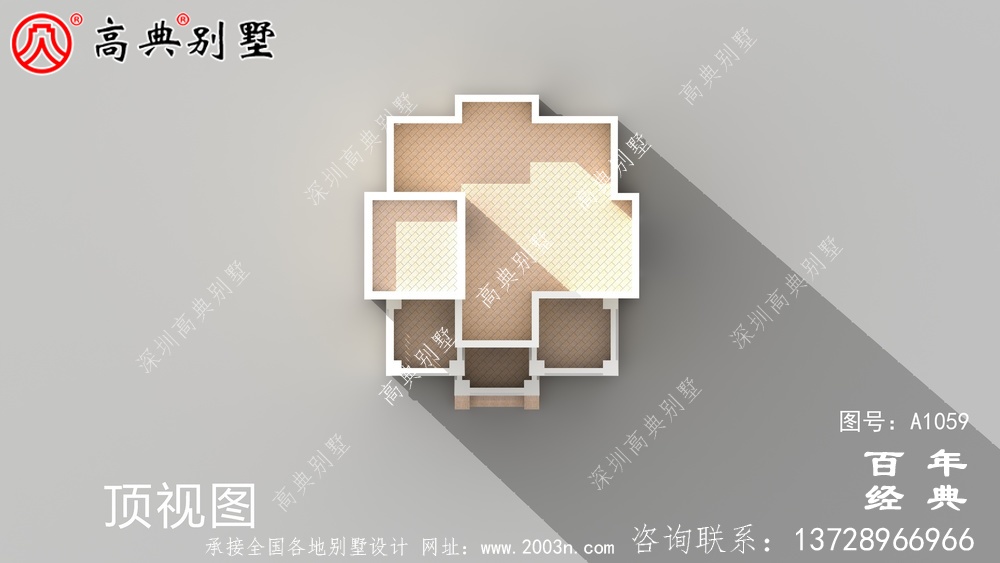 广东新农村三楼别墅设计图纸及效果图,广东自建推荐