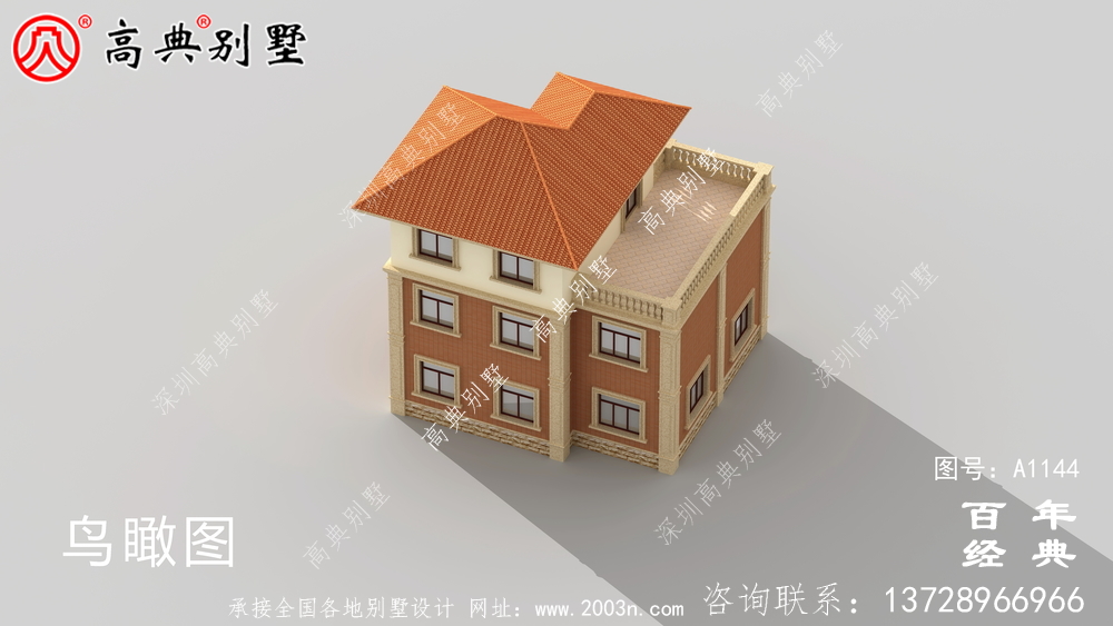 30万预算三层别墅设计图纸及效果图,推荐新农村自建