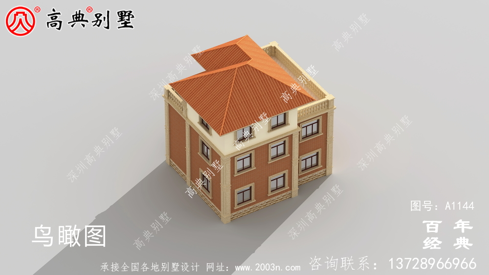 30万预算三层别墅设计图纸及效果图,推荐新农村自建