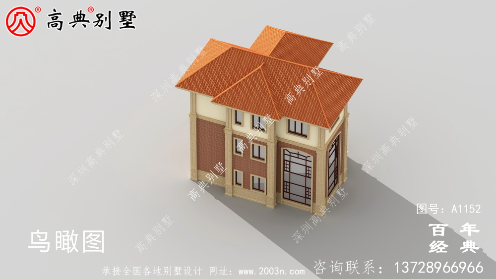 最新欧式三层别墅设计纸带效果图,高档私人别墅设计平面图