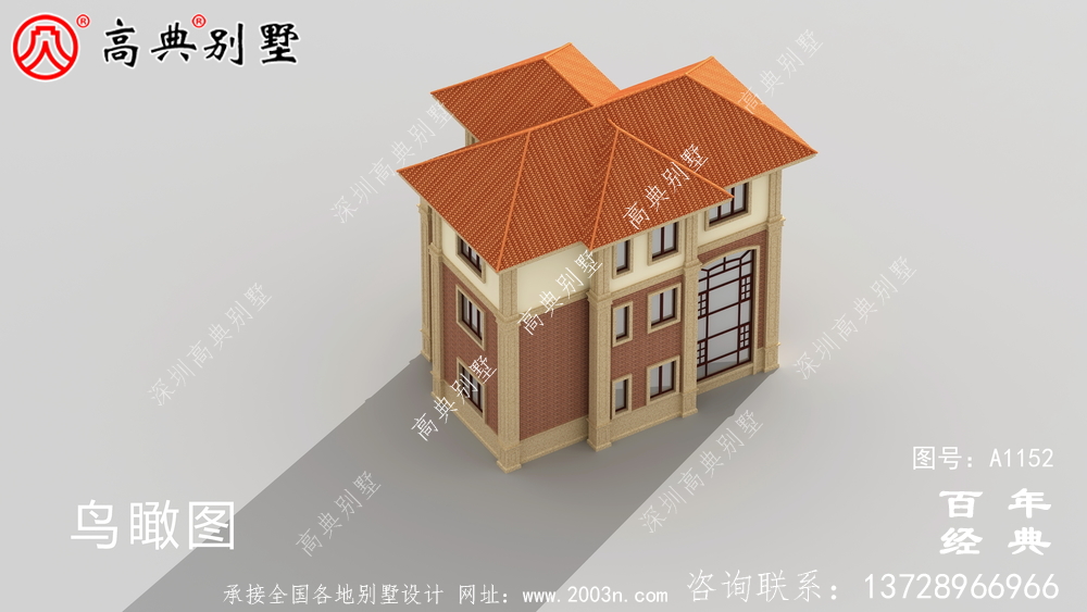 最新欧式三层别墅设计纸带效果图,高档私人别墅设计平面图