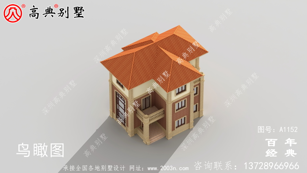 最新欧式三层别墅设计纸带效果图,高档私人别墅设计平面图