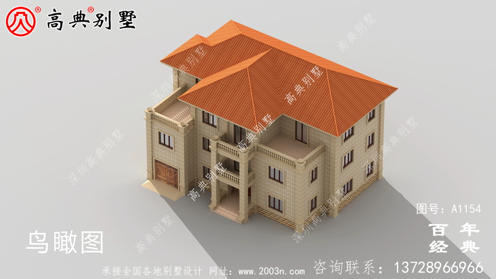 243平方米欧式三层别墅设计图纸,效果图一套cad施工图