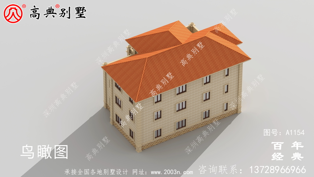 243平方米欧式三层别墅设计图纸,效果图一套cad施工图
