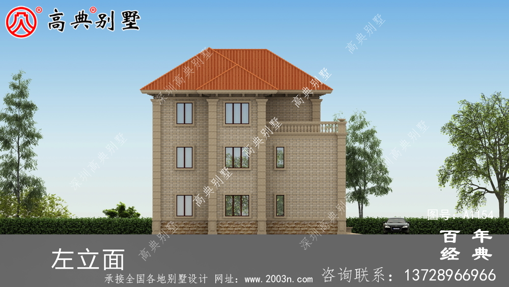 243平方米欧式三层别墅设计图纸,效果图一套cad施工图