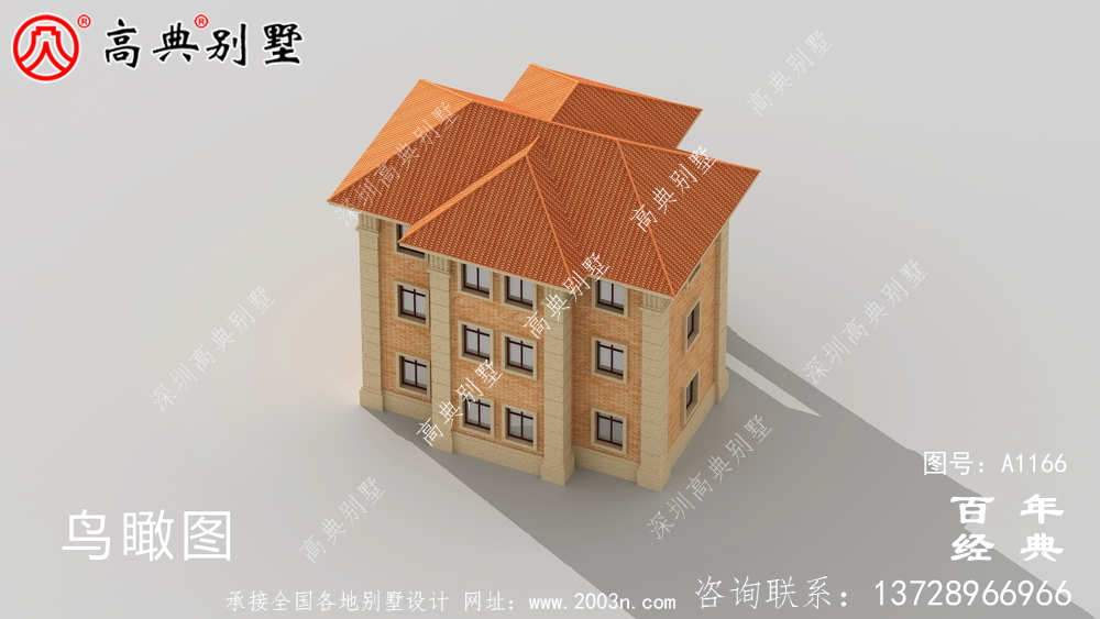 三层新农村住宅设计图纸(包括效果图)和别墅设计图纸