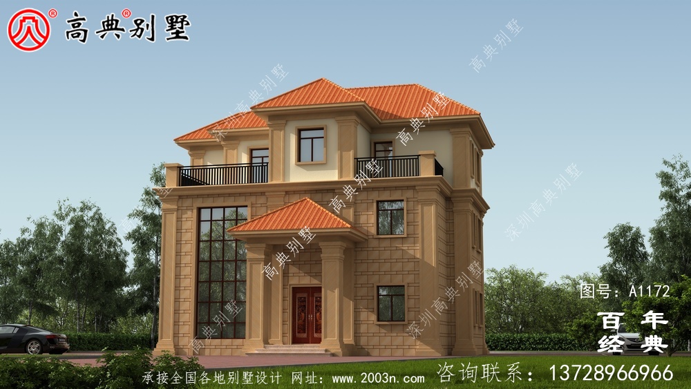 农村自营住宅设计图纸(包括效果图),新农村住宅设计方案被选中