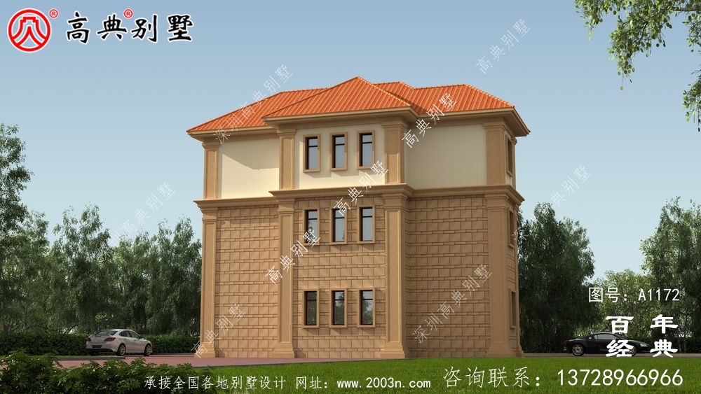 农村自营住宅设计图纸(包括效果图),新农村住宅设计方案被选中