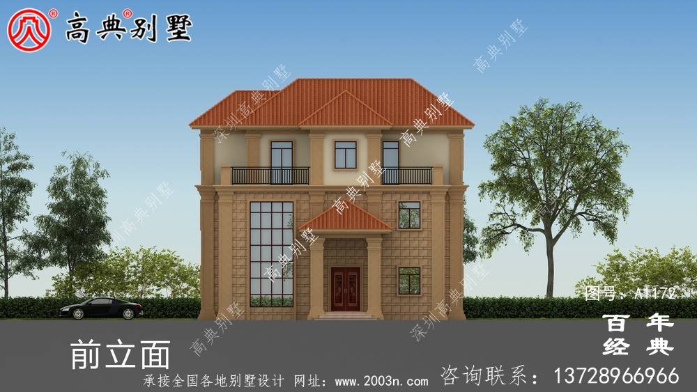 农村自营住宅设计图纸(包括效果图),新农村住宅设计方案被选中