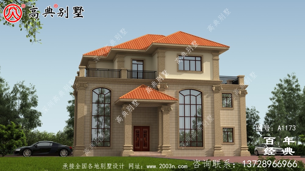 183平简欧别墅设计图纸(含效果图),新农村住宅设计方案获选 183平简欧别墅设计图纸(含效果图),新农村住宅设计方案获选
