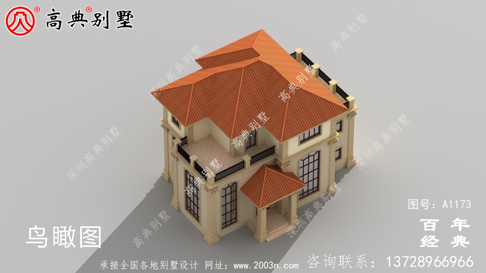183平简欧别墅设计图纸(含效果图),新农村住宅设计方案获选