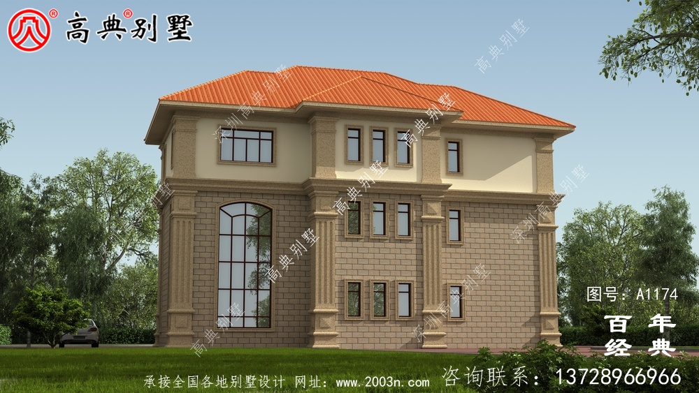 欧式三层住宅设计图纸,别墅设计方案的选择