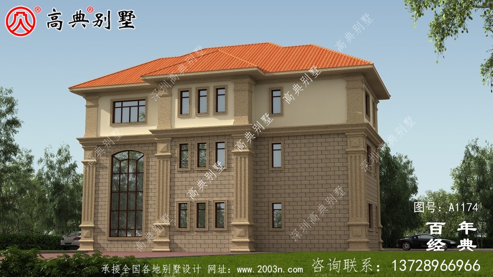 欧式三层住宅设计图纸,别墅设计方案的选择