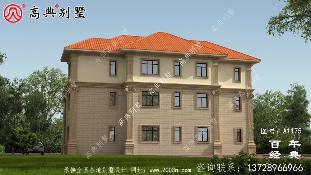 乡村房屋设计图纸,新农村住宅选萃(含外型设计效果图)