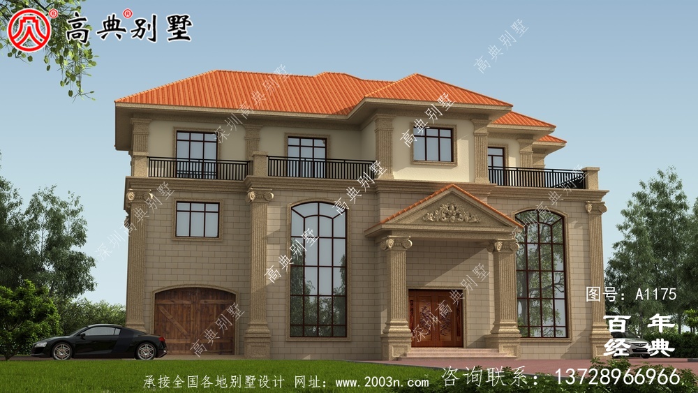 乡村房屋设计图纸,新农村住宅选萃(含外型设计效果图)
