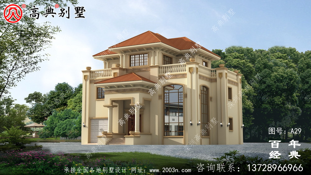 三层带适用型别墅设计图纸 乡村三层别墅设计图设计效果图 三层带适用型别墅设计图纸 乡村三层别墅设计图设计效果图