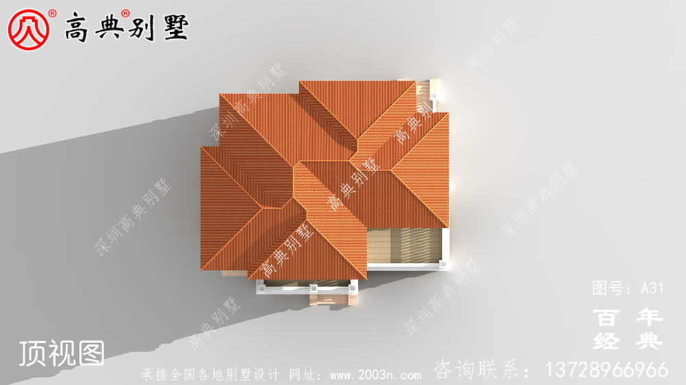 三层带阳台车库适用型别墅设计图纸 乡村三层别墅设计图设计效果图