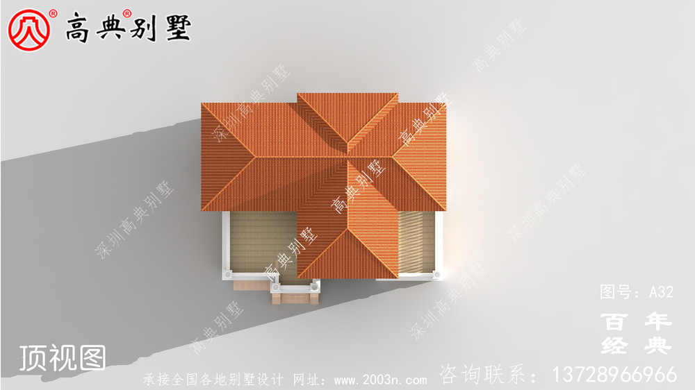 新农村三层带车库的实用别墅设计图 农村三层建设住宅设计图
